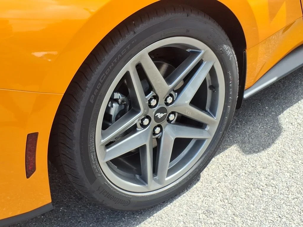 New 2026 Orange Fury Metallic Tri-coat Ford EcoBoost® Premium Fastback image 7