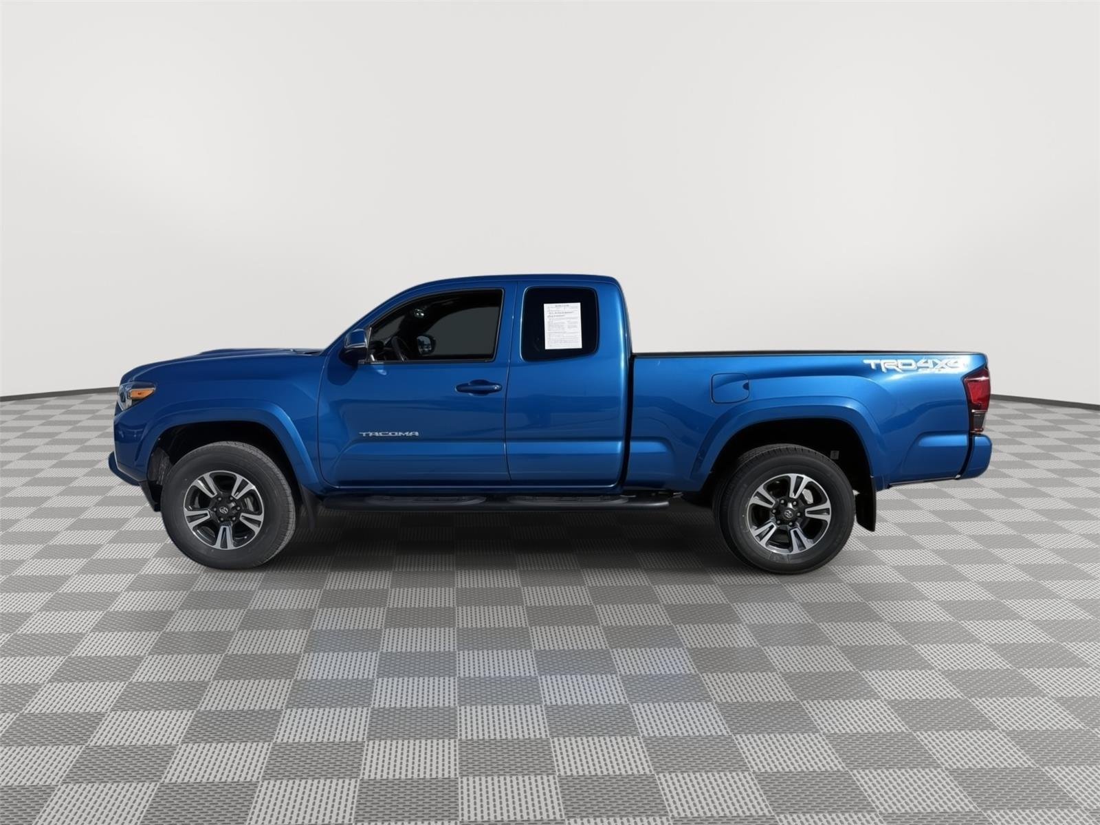 Used 2018 Blazing Blue Pearl Toyota TRD Sport image 6