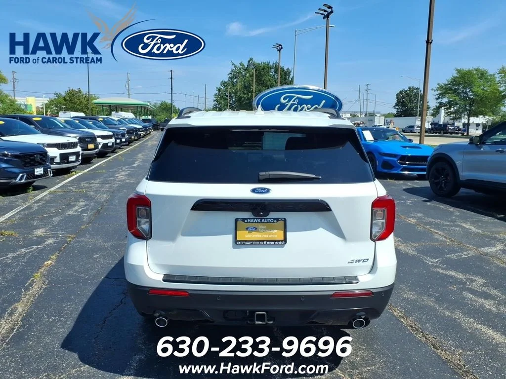 Certified Used 2024 White Metallic Ford ST-Line image 6
