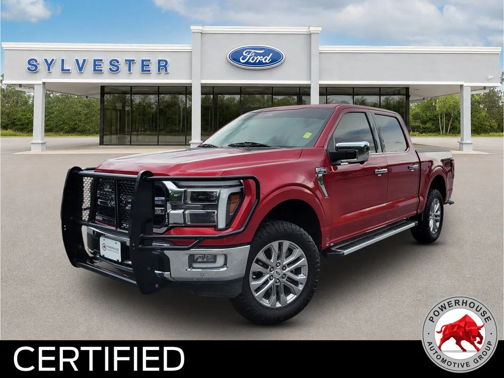 Used 2024 Red Ford Lariat image 1