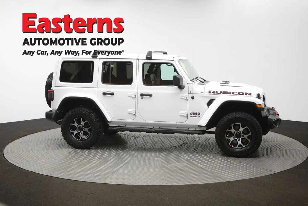 Used 2020 White Jeep Unlimited Rubicon image 48