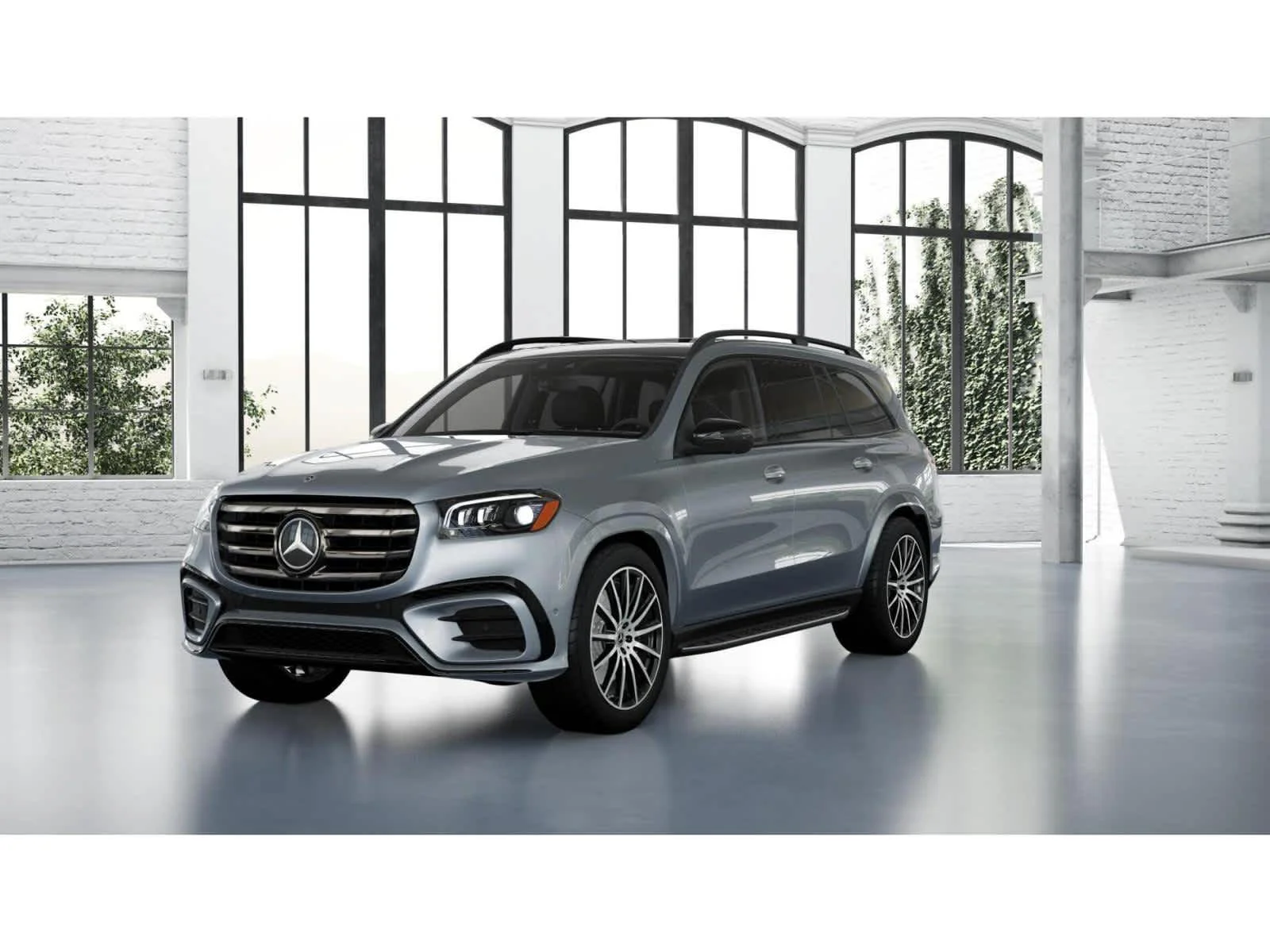Used 2025 Cirrus Silver Metallic Mercedes-Benz GLS 580 image 39
