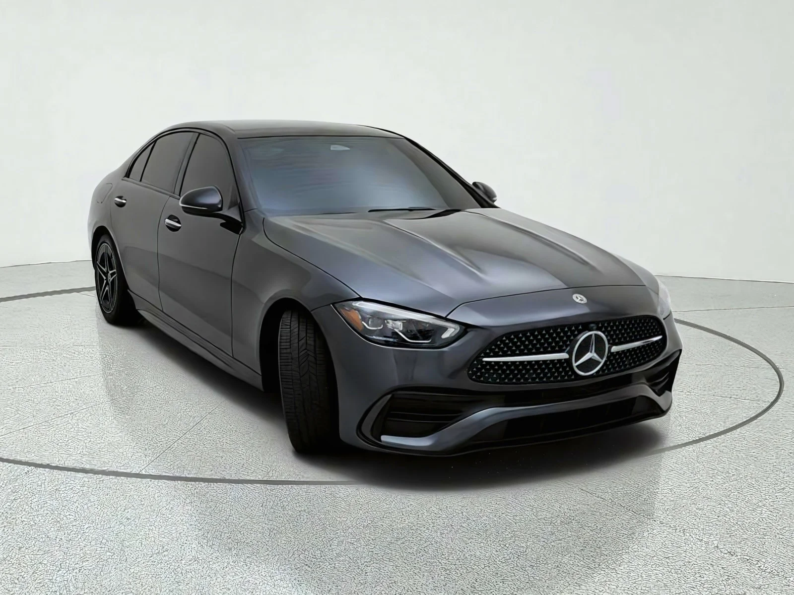 Certified Used 2023 Graphite Grey Metallic Mercedes-Benz C 300 image 4