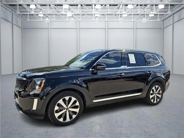Used 2022 Black Copper KIA EX Front-Wheel Drive image 1