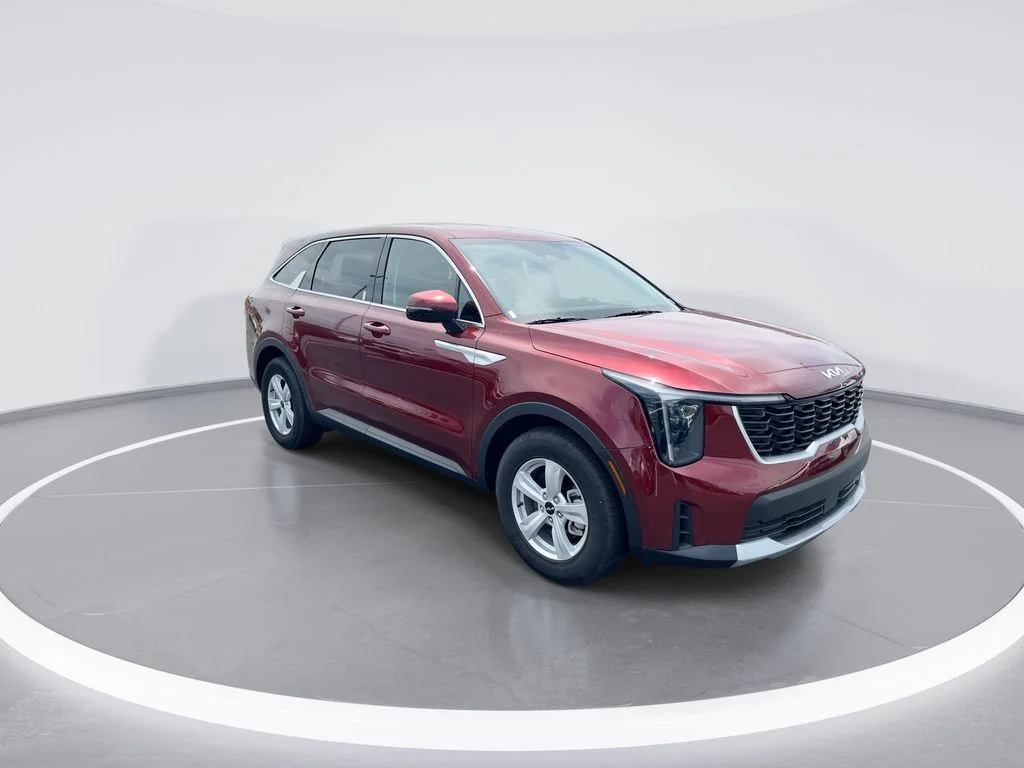 Used 2025 Red Kia LX image 2
