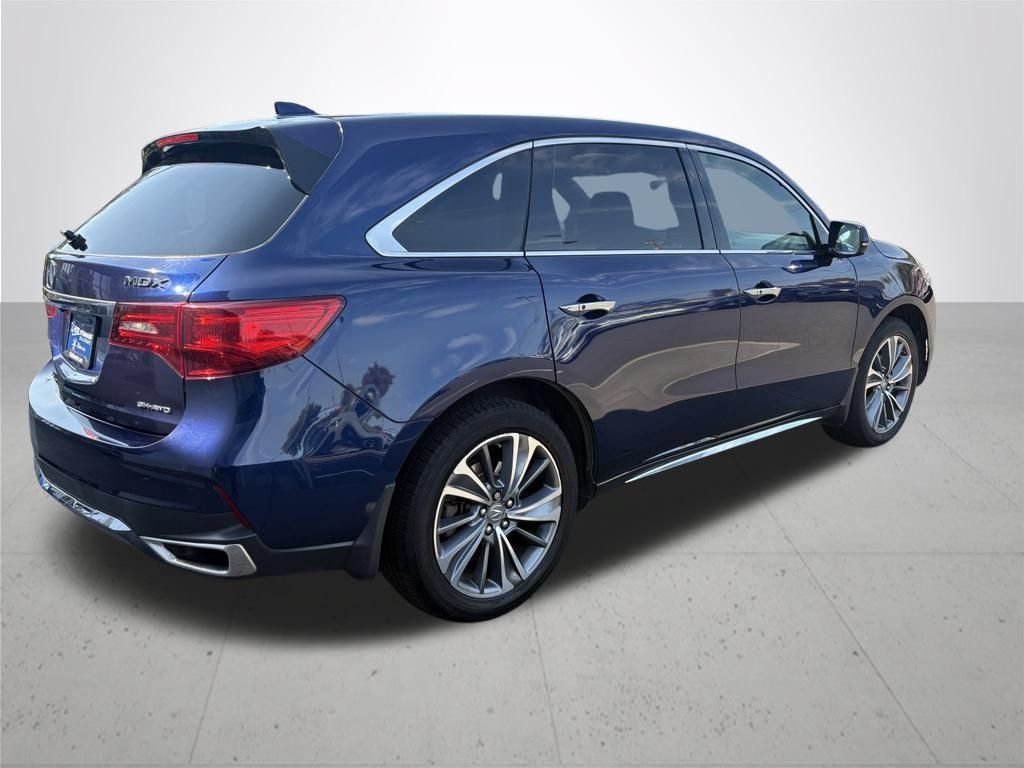 Used 2017 Fathom Blue Pearl Acura SH-AWD with Technology and Entertainment Package image 37