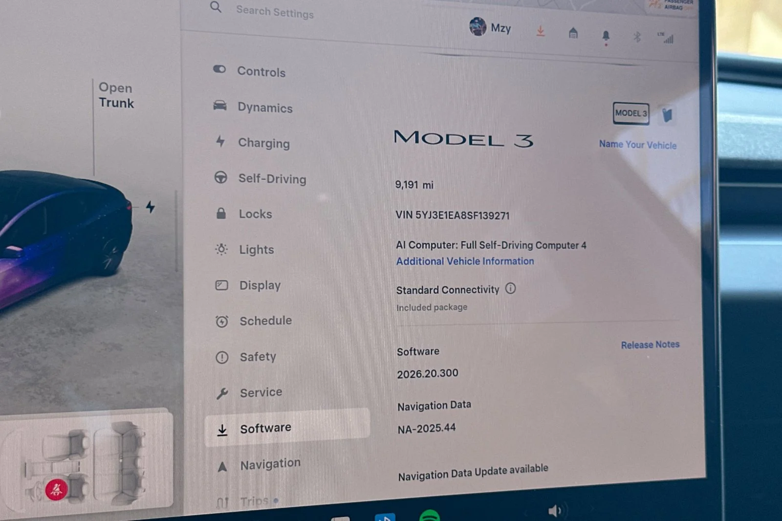 Used 2025 White Tesla Standard image 30