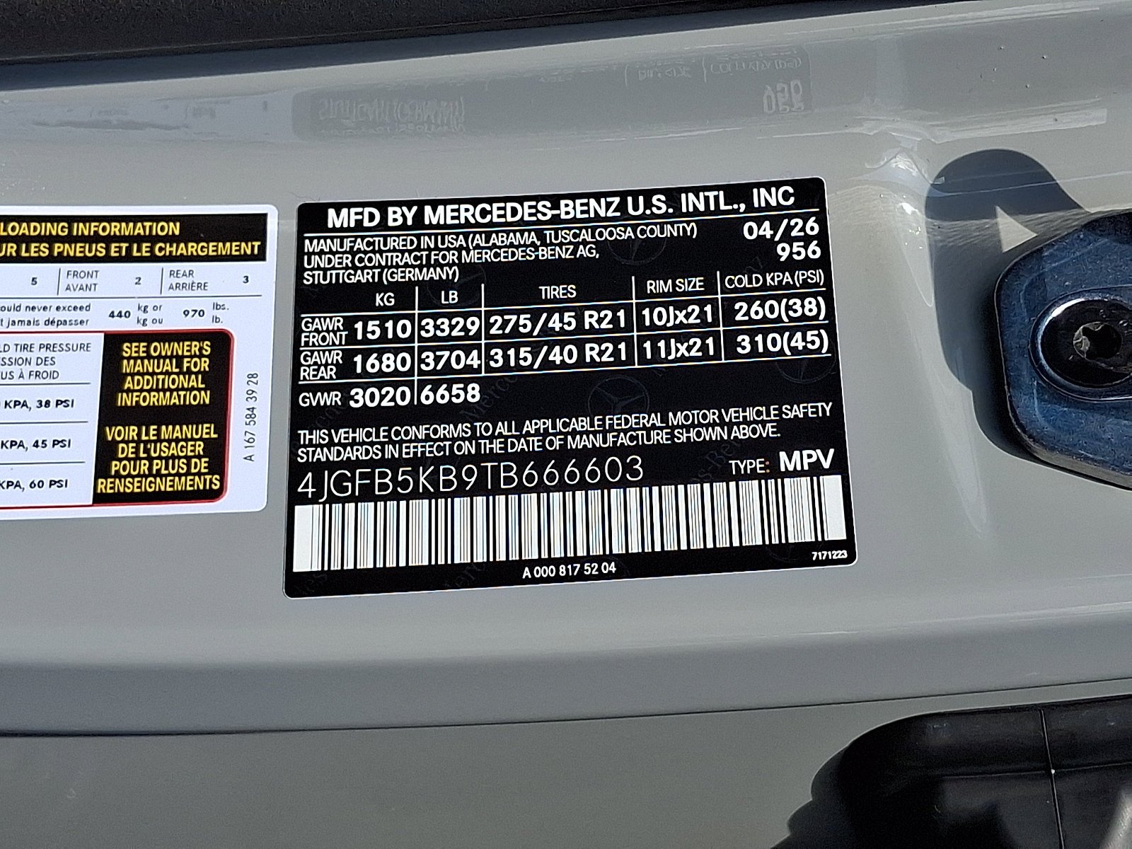 Certified Used 2026 Manufaktur Alpine Grey   956 Mercedes-Benz GLE 450 image 27