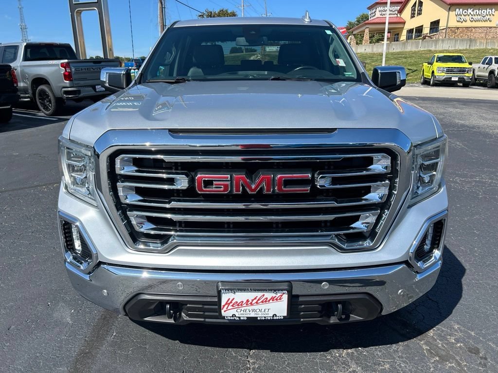 Used 2019 GMC Sierra 1500 SLT with VIN 3GTU9DED7KG102484 for sale in Kansas City