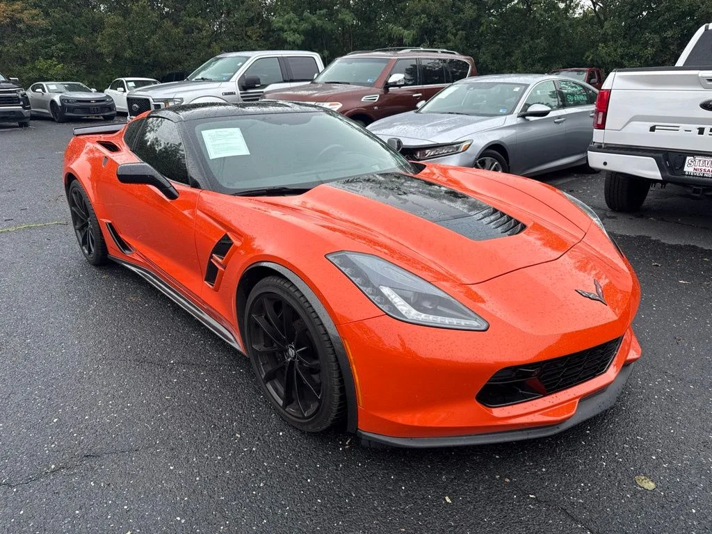 Used 2019 Orange Chevrolet Grand Sport image 1