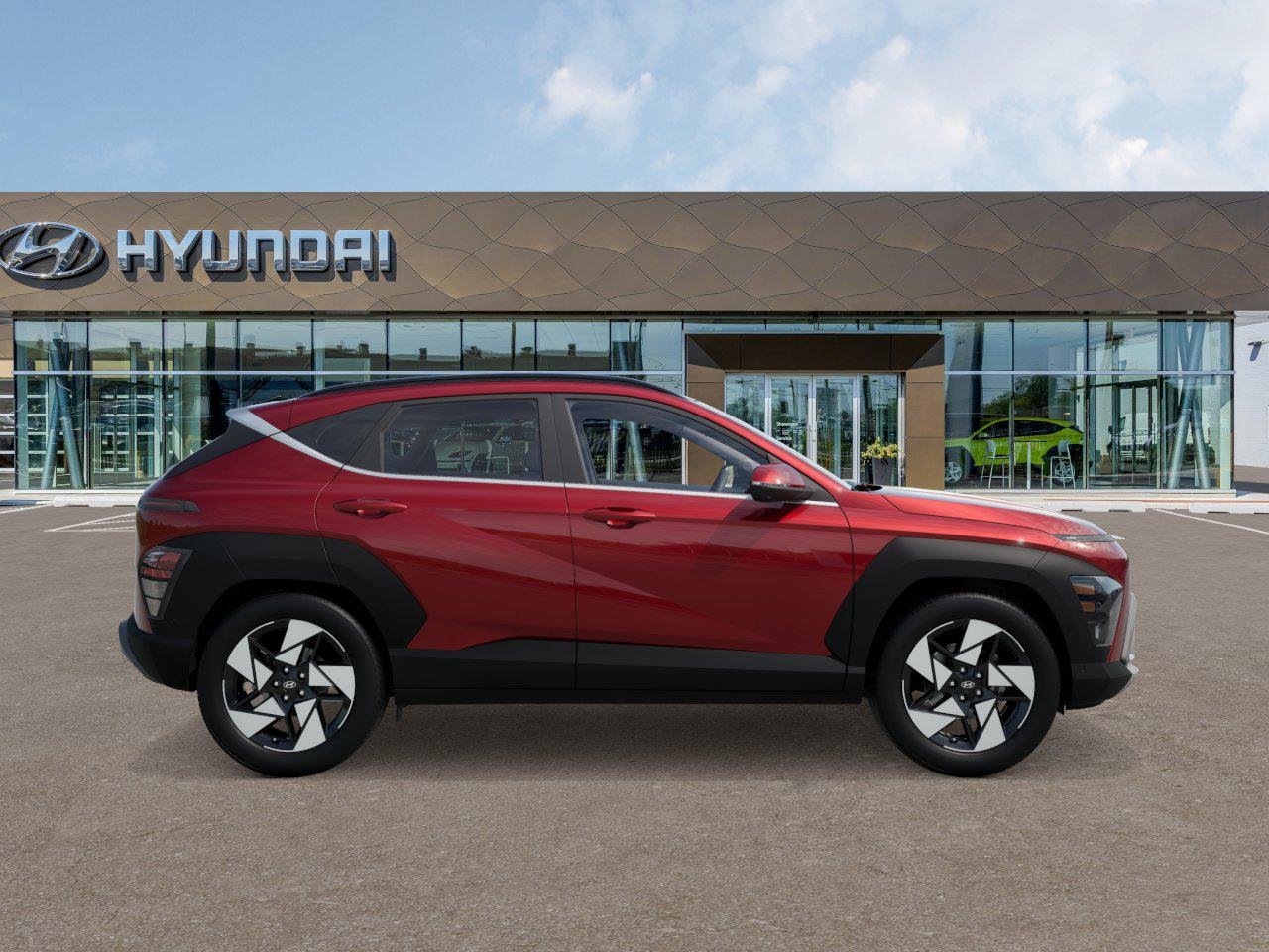New 2026 Ultimate Red Metallic Hyundai SEL Sport FWD image 7