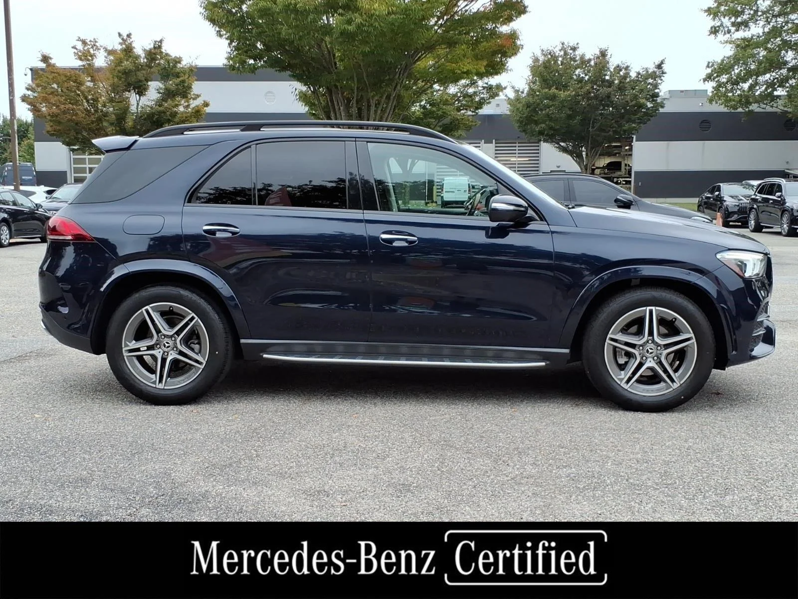 Certified Used 2022 Lunar Blue Metallic Mercedes-Benz GLE 350 image 7
