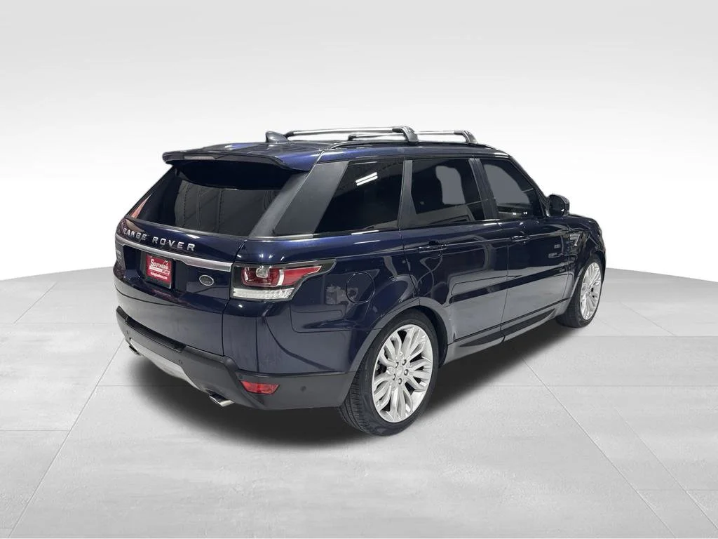 Used 2017 Blue Land Rover 3.0L V6 Supercharged HSE image 8