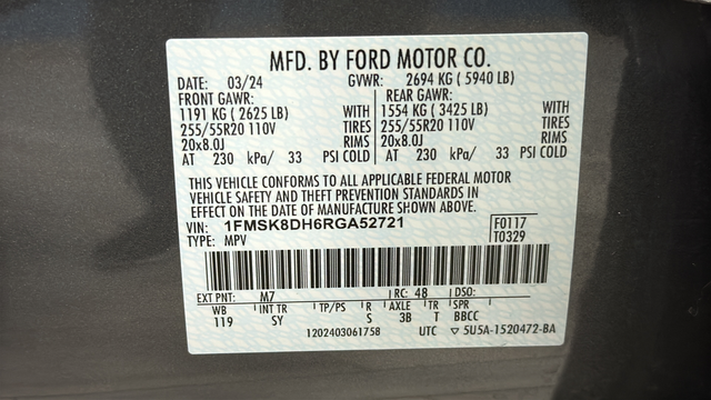 Used 2024 Carbonized Gray Metallic Ford XLT image 31