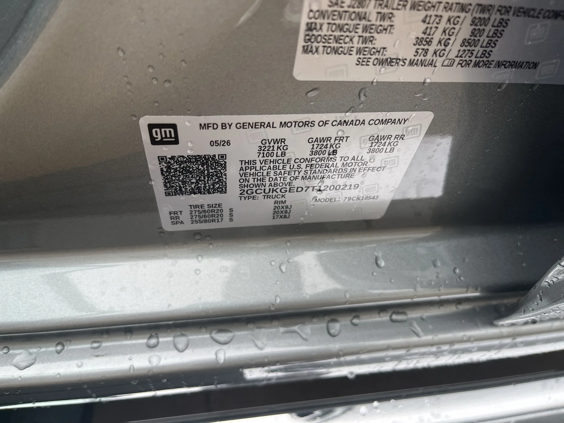 New 2026 Sterling Gray Metallic Chevrolet LTZ image 85