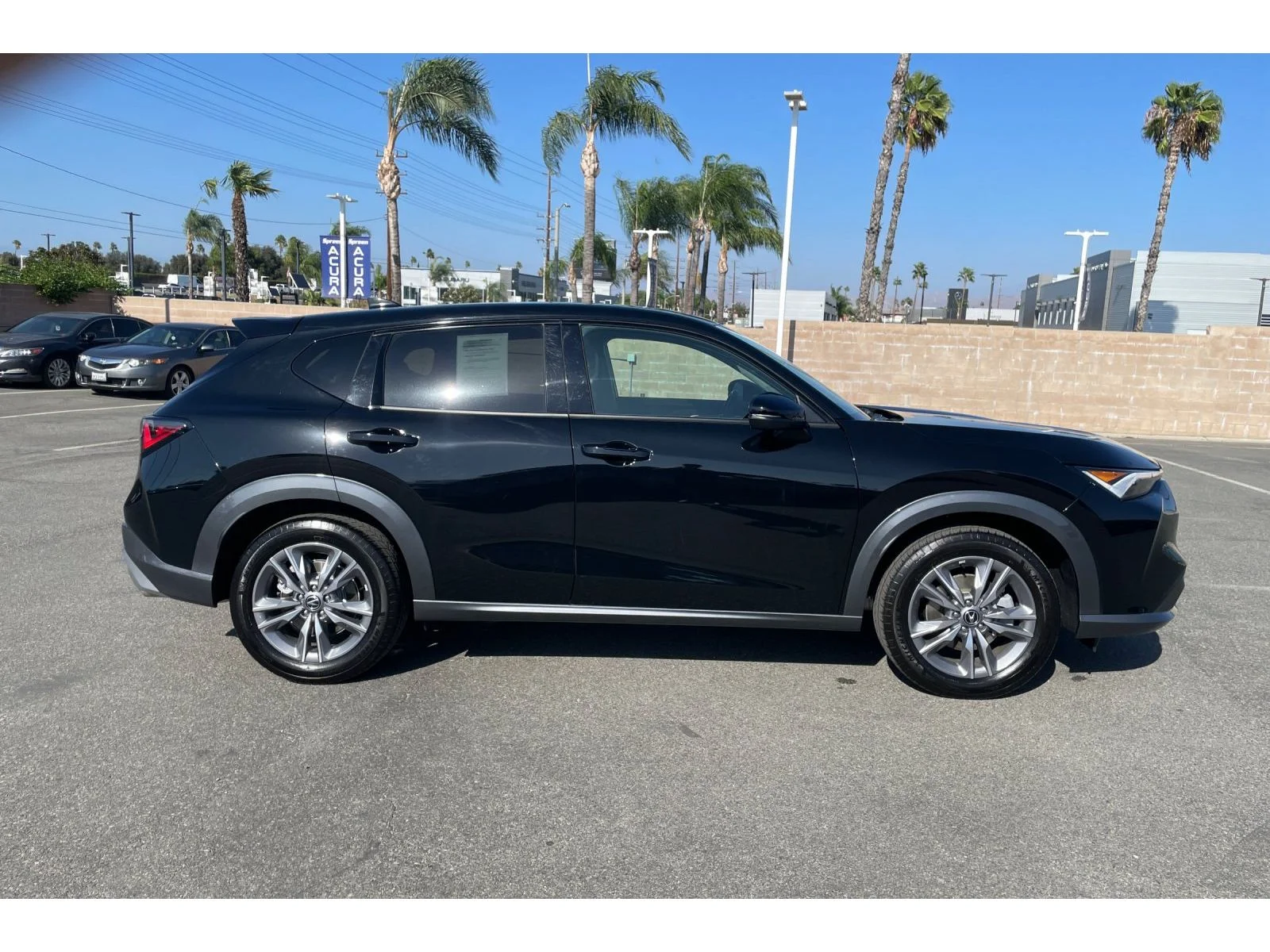 Used 2025 Crystal Black Pearl Acura Base image 6