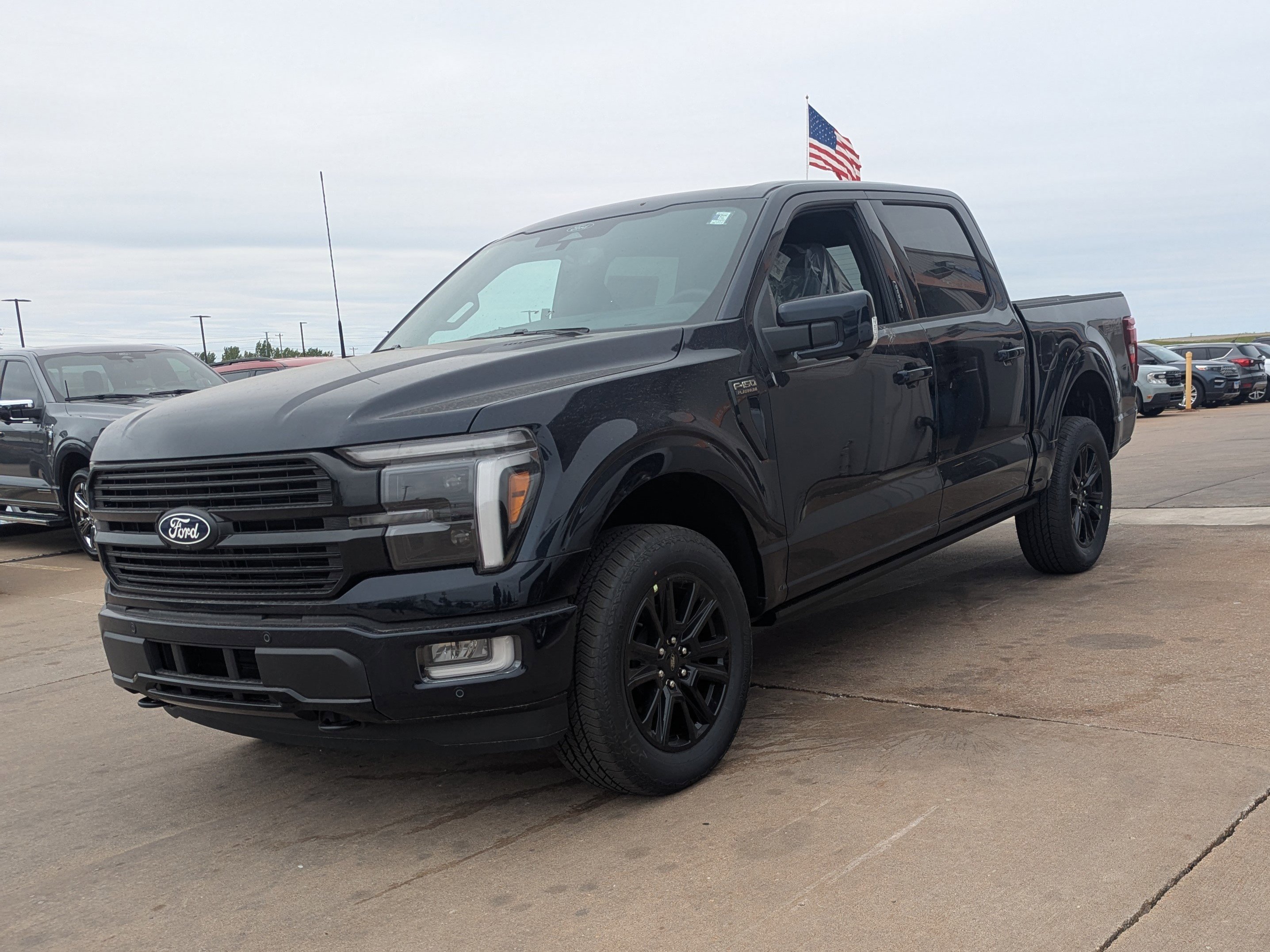 New 2026 Antimatter Blue Metallic Ford Platinum image 3