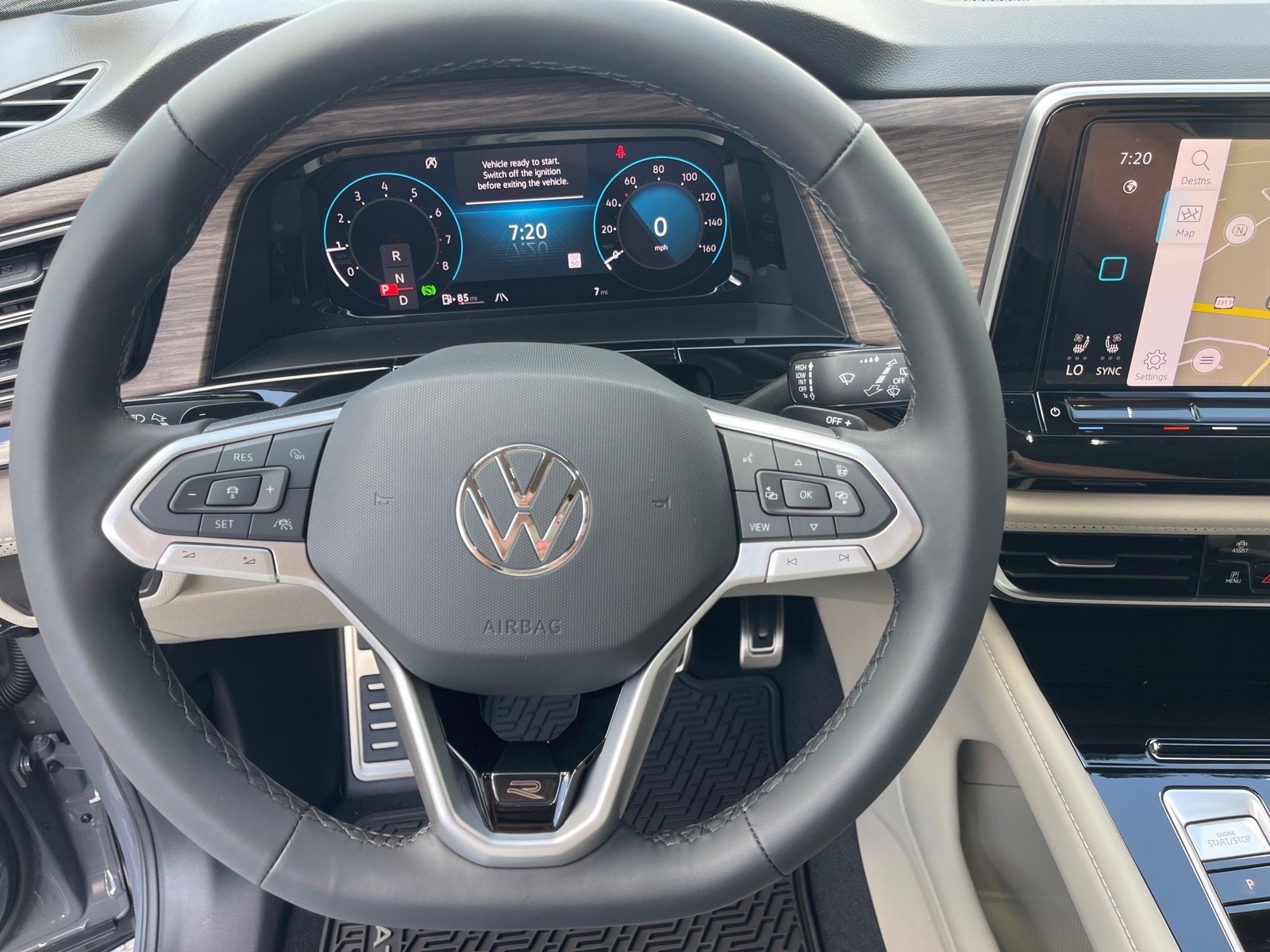 New 2026 Pure Gray Volkswagen SEL Premium R-Line 4Motion image 7