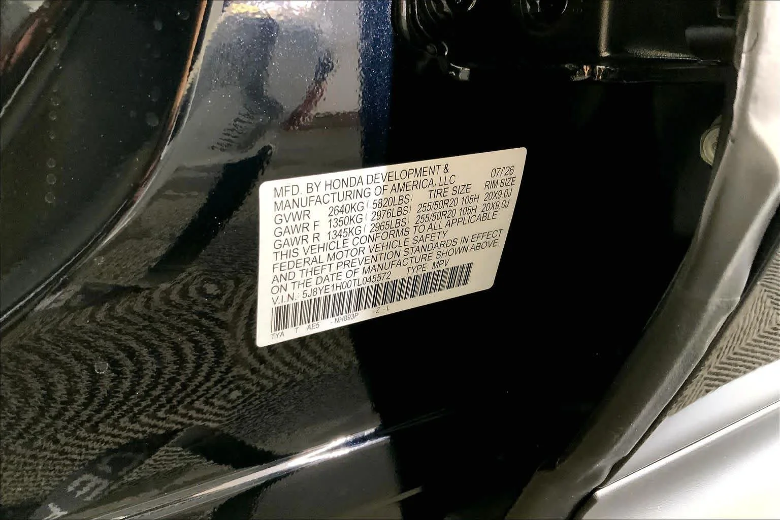 New 2026 Majestic Black Pearl Acura With A-Spec Package image 13