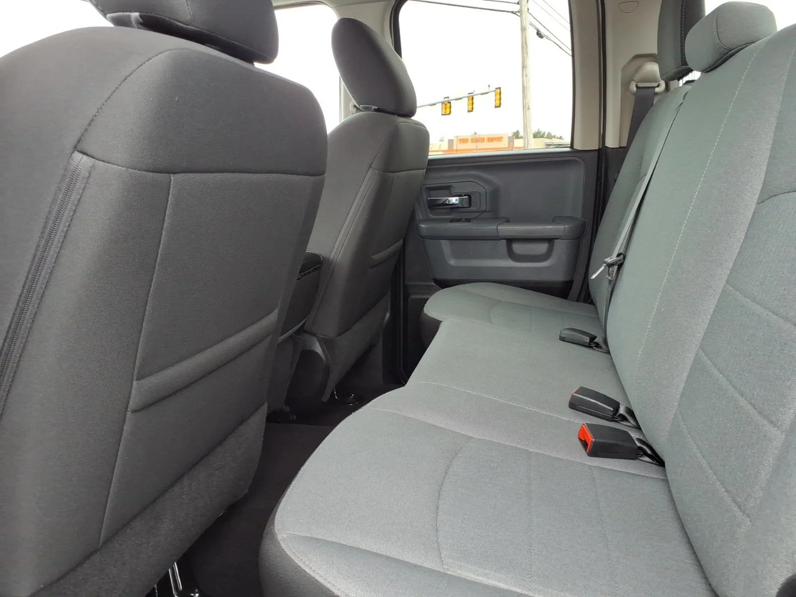 Used 2024 Bright White Clearcoat Ram SLT image 13