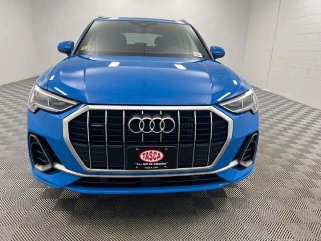 Used 2022 Blue Audi Premium Plus image 3