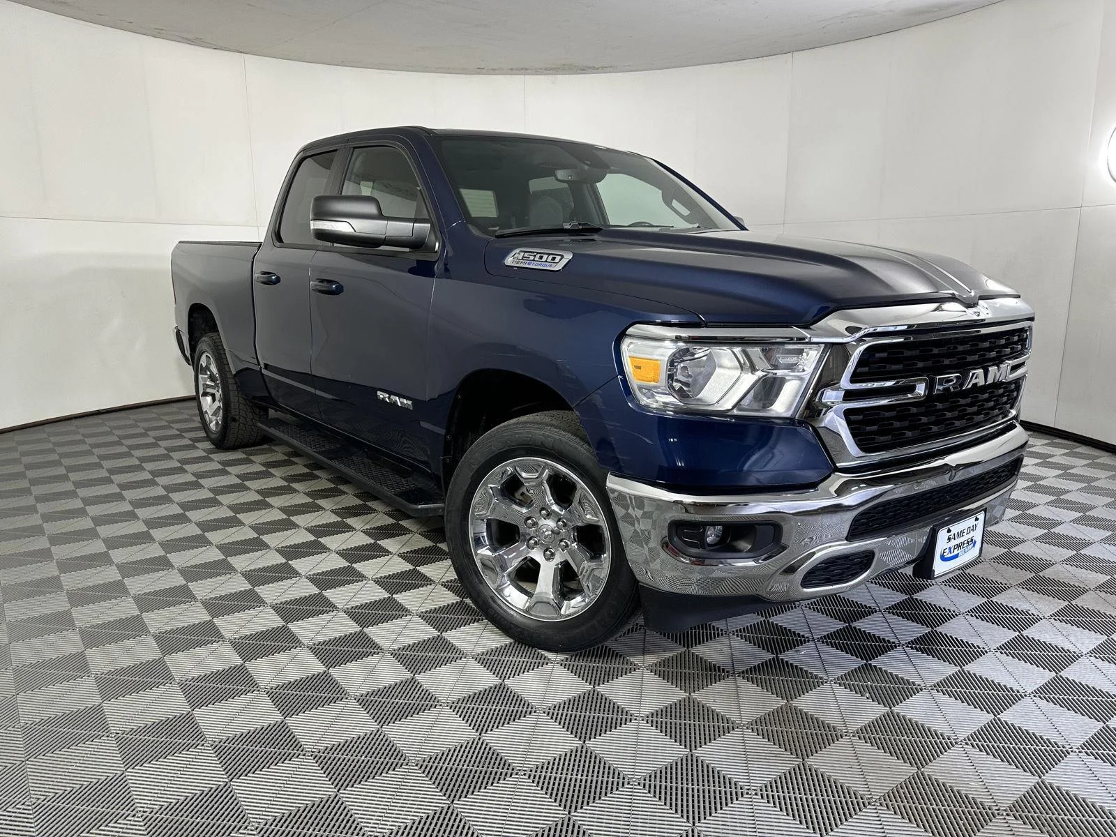 Used 2022 Patriot Blue Pearlcoat Ram Big Horn image 11