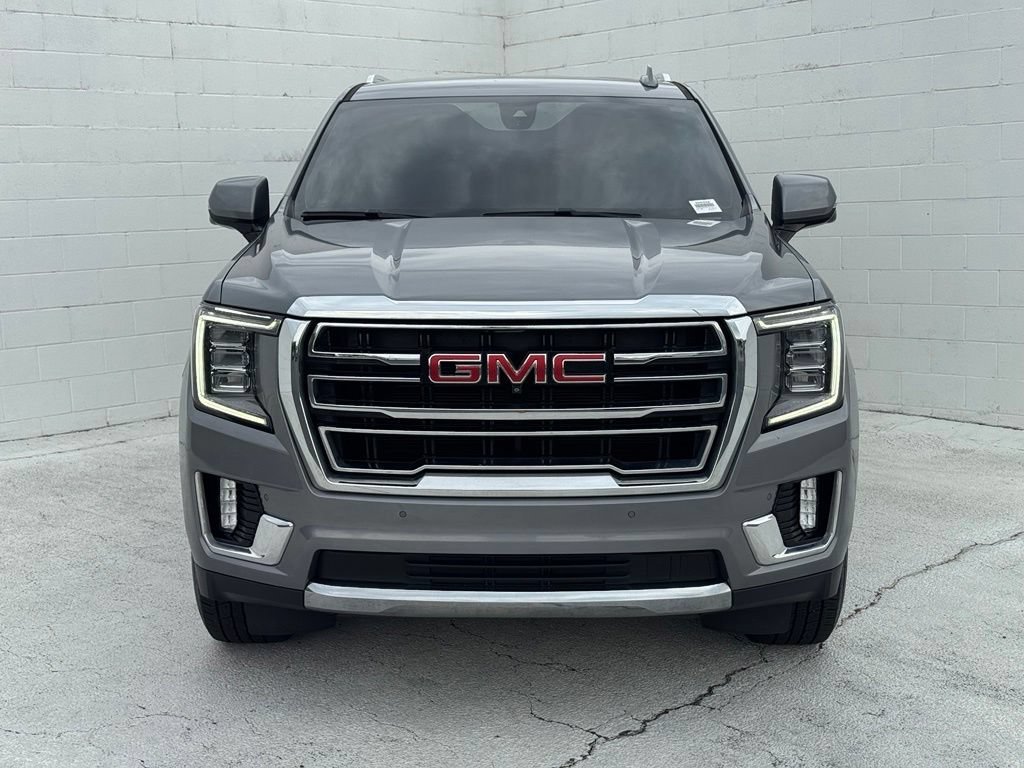 Used 2022 Satin Steel Metallic GMC SLT image 8