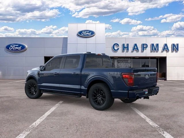 New 2026 Antimatter Blue Metallic Ford XLT image 4