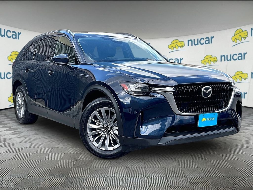 Used 2024 Deep Crystal Blue Mica Mazda 3.3 Turbo Preferred Plus image 1