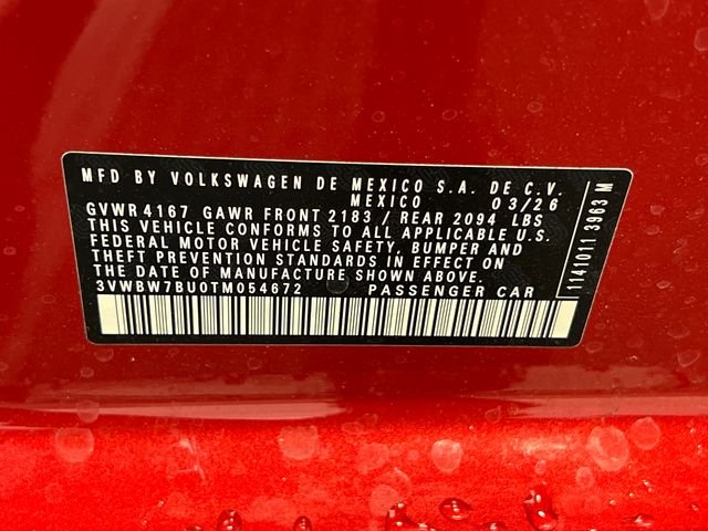 New 2026 Red Volkswagen 1.5T Sport image 20