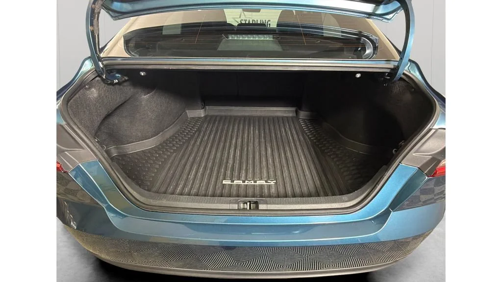 Used 2025 Blue Toyota LE image 28