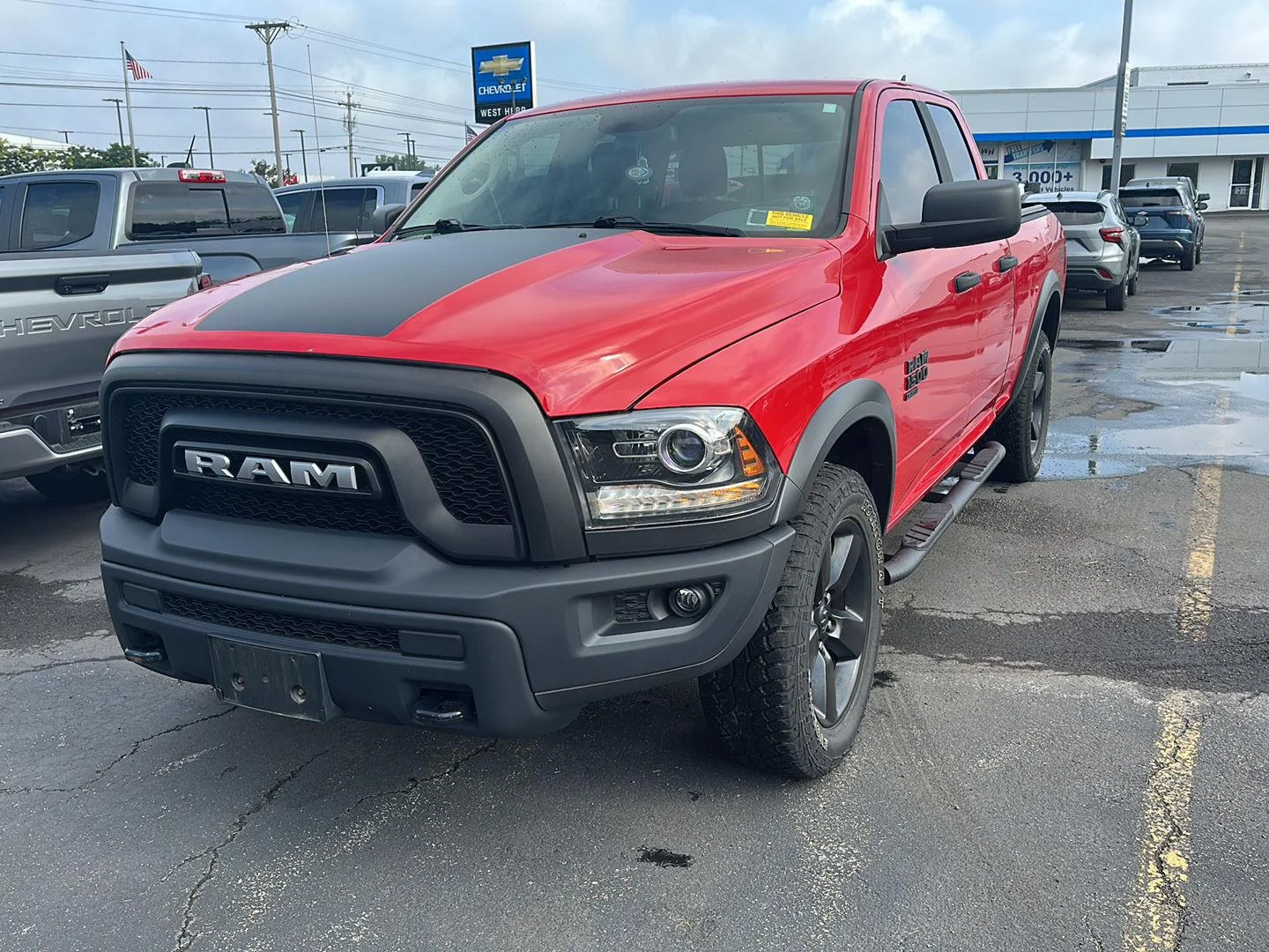 Used 2020 Flame Red Clearcoat Ram Warlock image 5