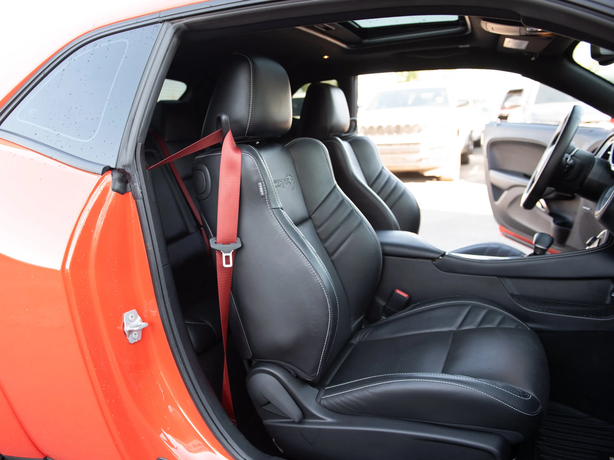 Certified Used 2021 go mango Dodge SRT Hellcat Redeye Widebody* | 797 HP | Supercharged V8 | Laguna Leather image 24