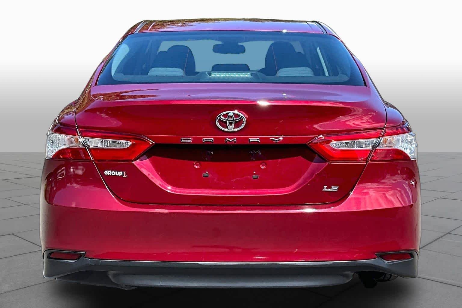 Used 2018 Ruby Flare Pearl Toyota LE image 5