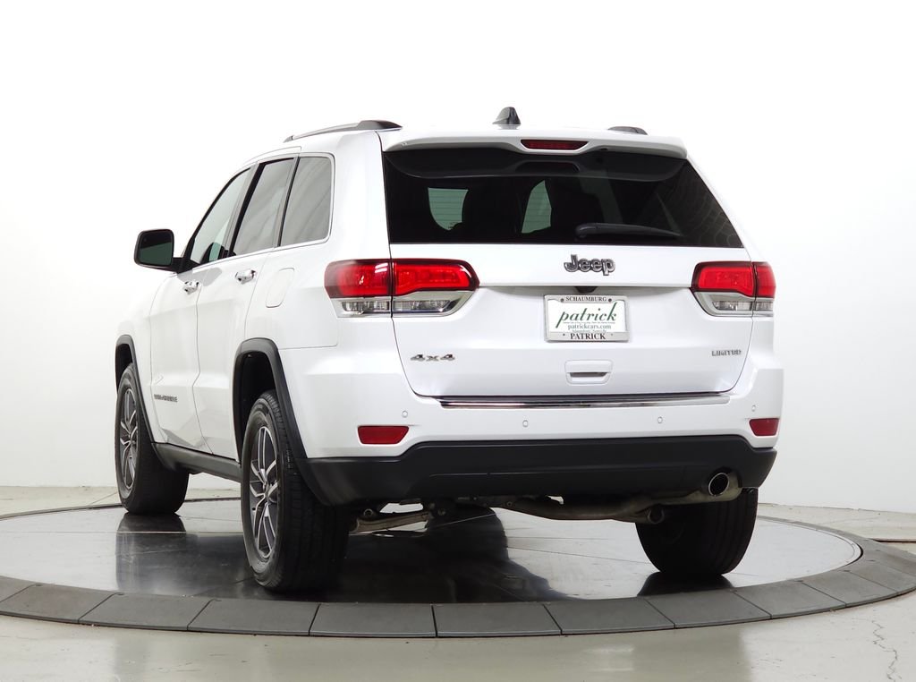 Used 2021 Bright White Clearcoat Jeep Limited image 5