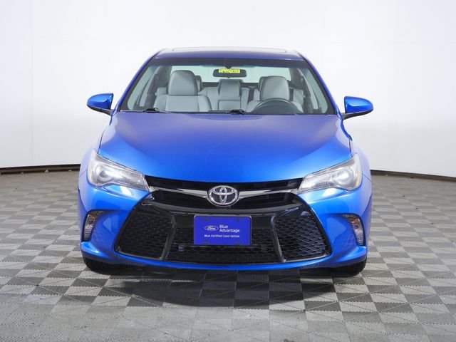 Certified Used 2017 Blue Toyota SE image 3