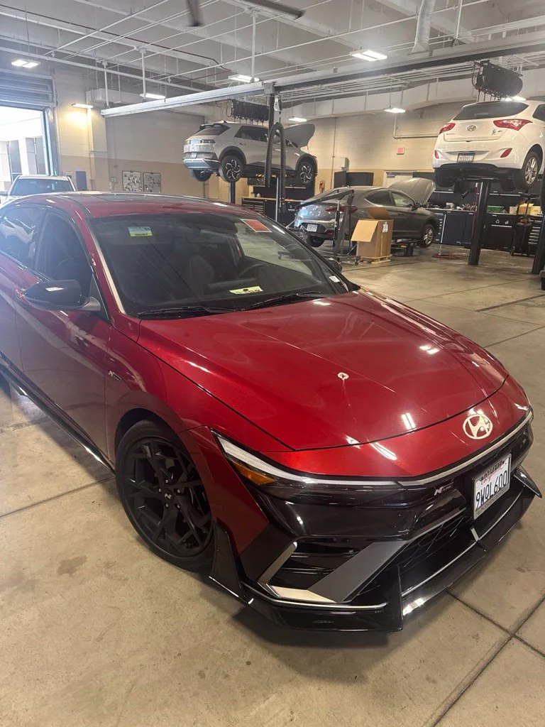 Used 2025 Red Hyundai N Line image 2