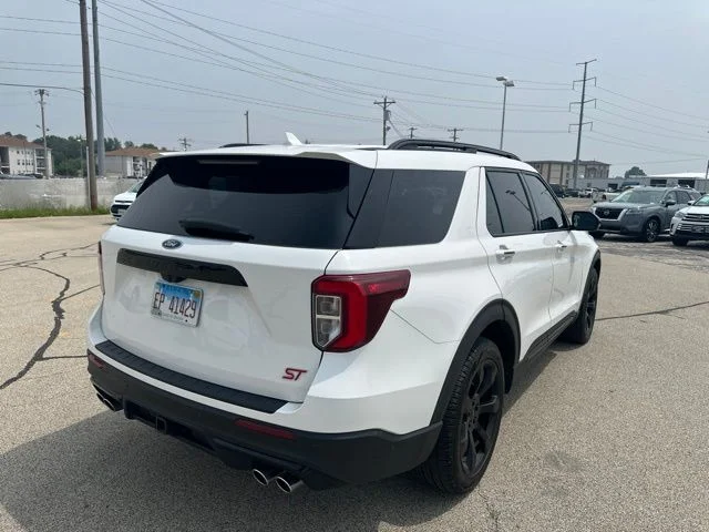 Used 2020 White Metallic Ford ST image 4