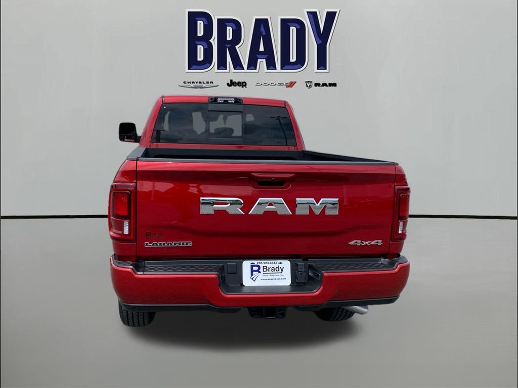 New 2026 Molten Red Pearl-Coat Exterior Paint RAM Laramie image 6