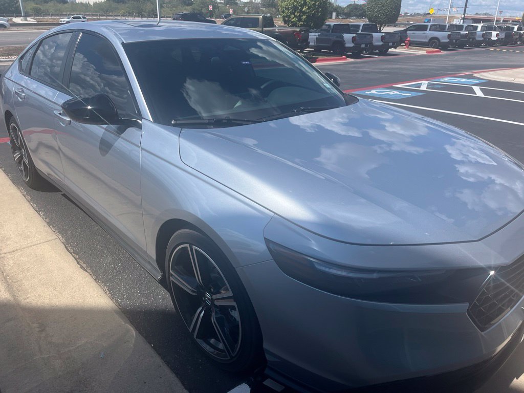 Used 2026 Solar Silver Metallic Honda Sport image 3