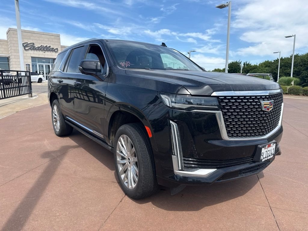 Used 2024 Black Cadillac Premium Luxury image 2
