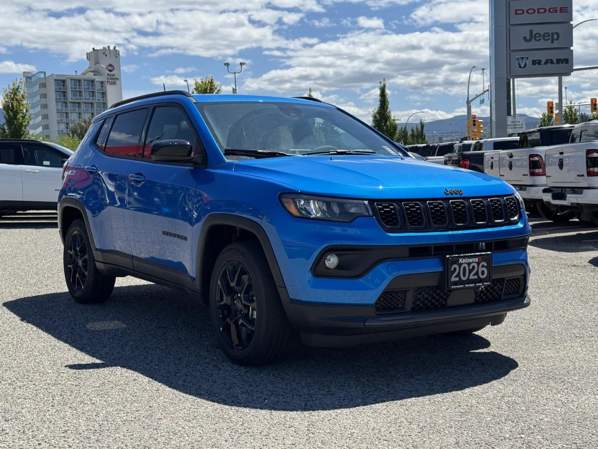 New 2026 Blue Jeep North image 3