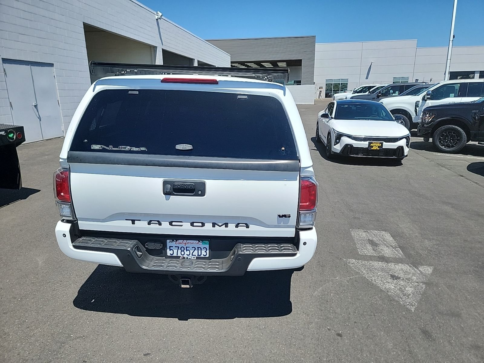 Used 2021 White Toyota TRD Off-Road image 3