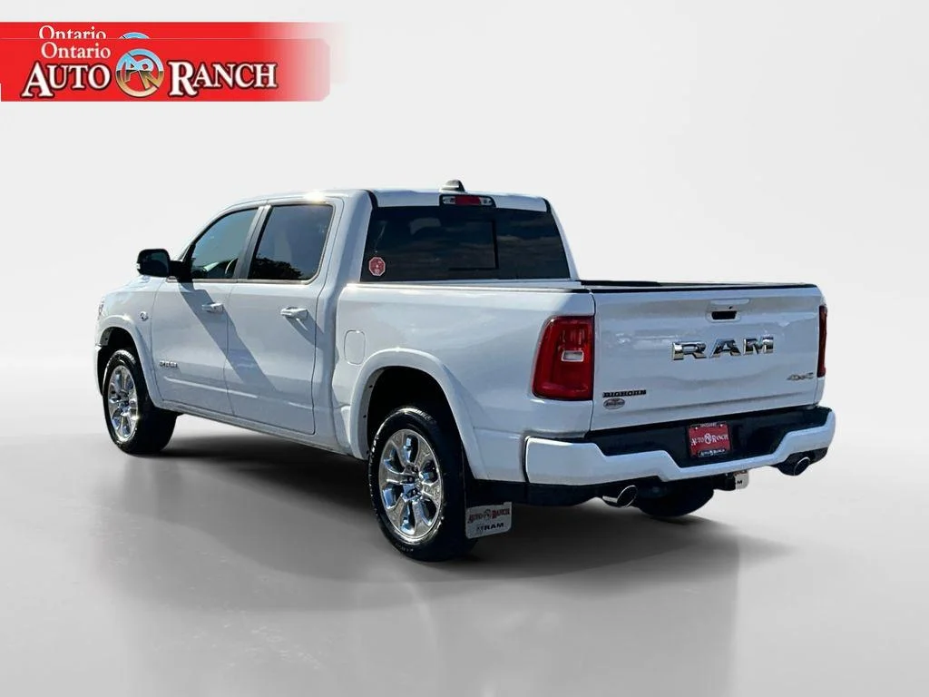 New 2026 Bright White Clear-Coat Exterior Paint RAM Big Horn image 3