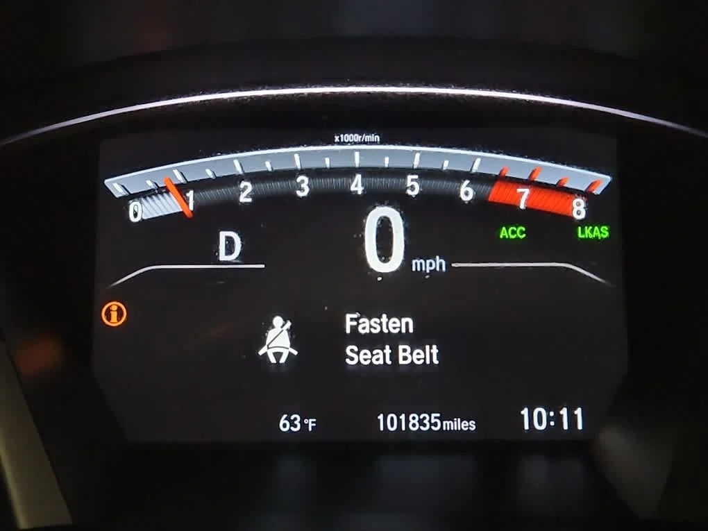 Used 2021 Platinum White Pearl Honda EX-L image 19