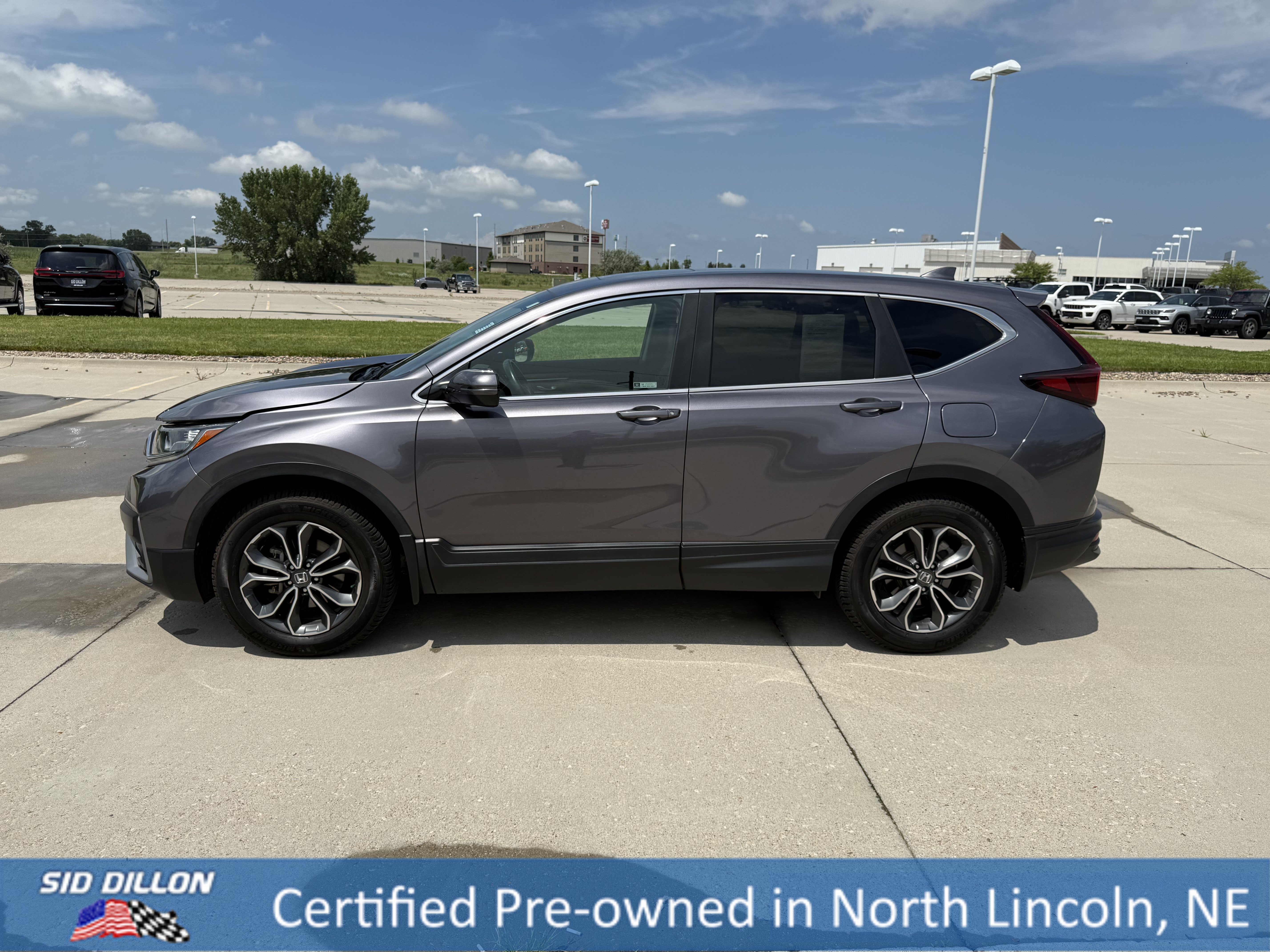 Used 2020 Crystal Black Pearl Honda EX-L image 2