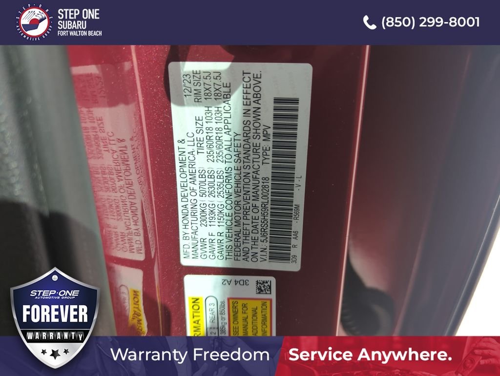 Used 2024 Red Honda Sport image 12