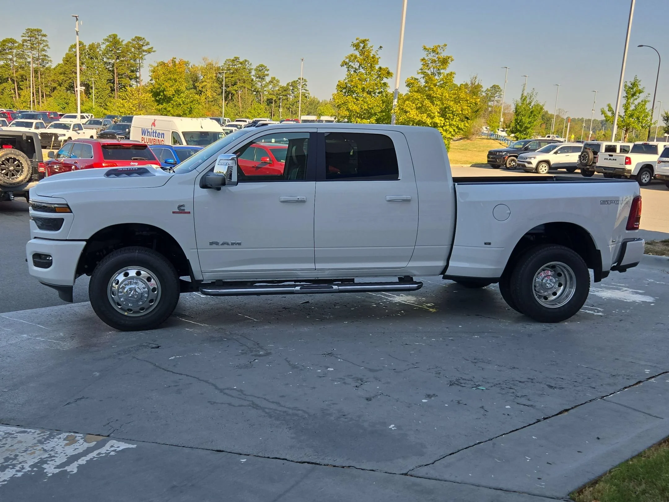 New 2026 Bright White Clearcoat Ram Laramie image 4