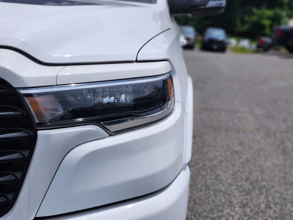 New 2026 Bright White Clear-Coat Exterior Paint RAM Laramie image 10