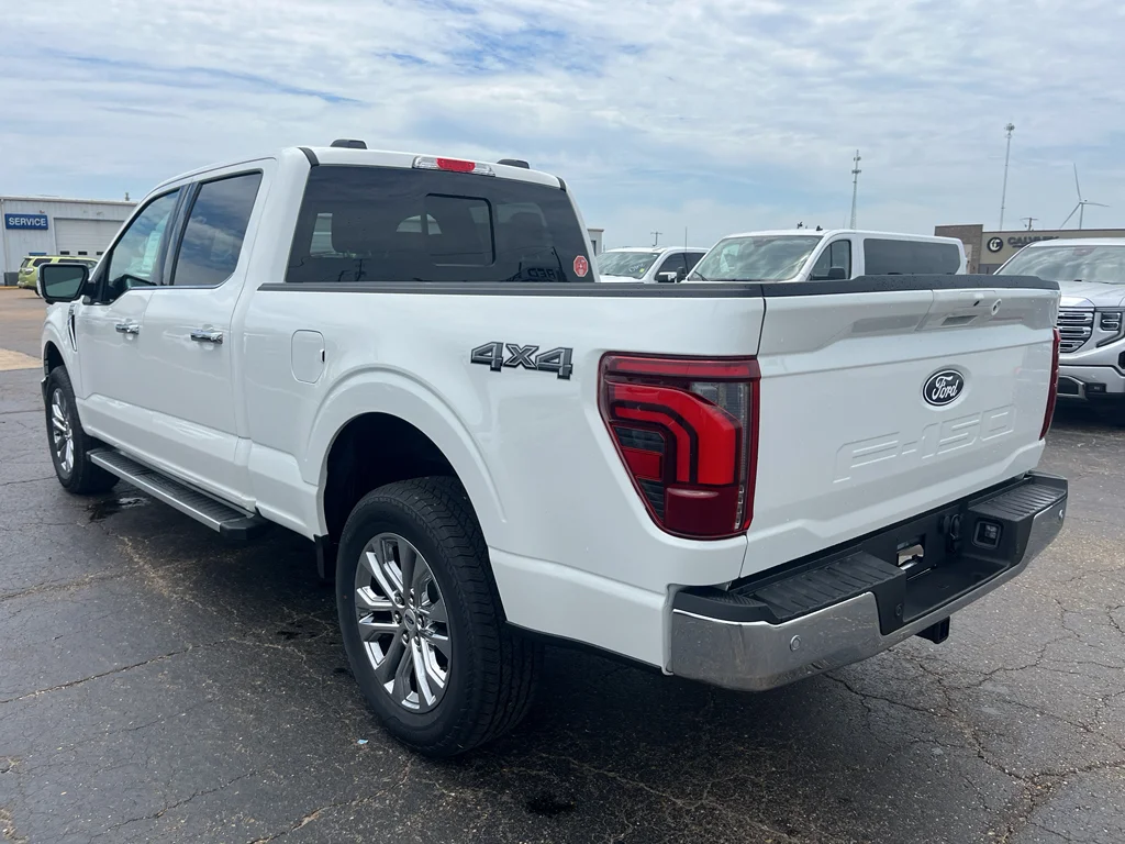 New 2026 Star White Metallic Tri-Coat Ford Lariat® image 7